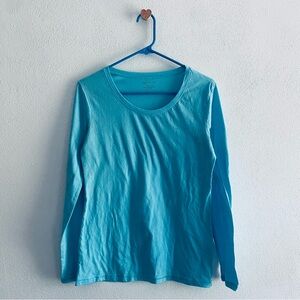 No Boundaries blue long sleeve tee